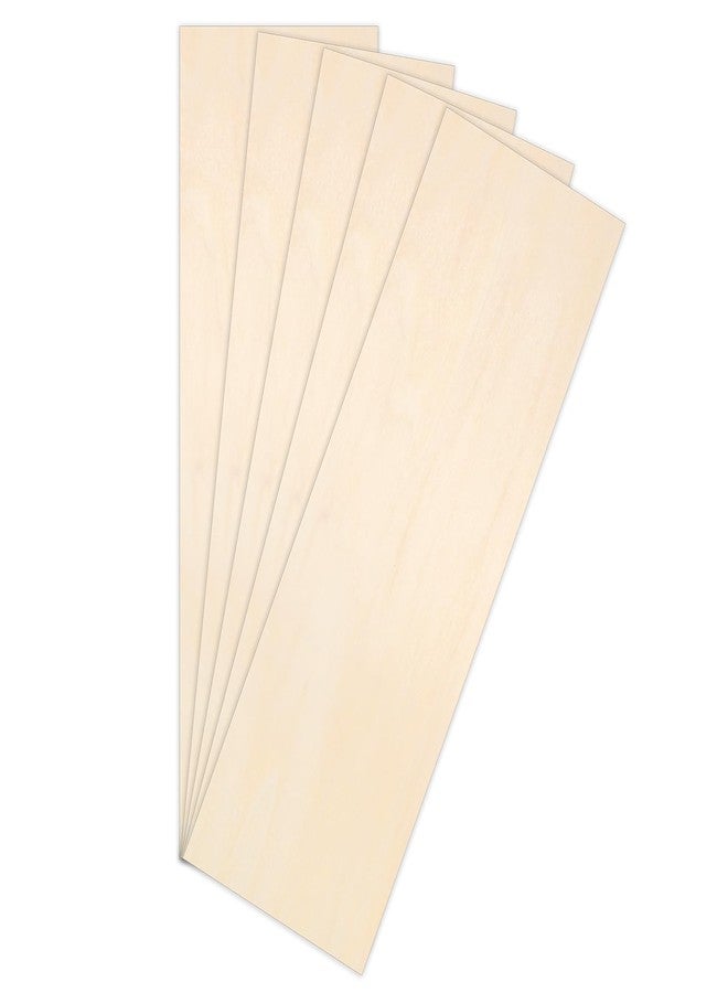 squishy 5Pcs Balsa Wood, Wood Sheet, Balsa Wood Sheet Unfinished Thin Planks for DIY Crafting Miniature Models Houses and Scenery Building Projects - Image 1